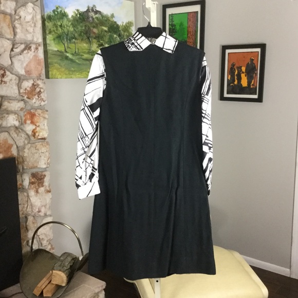 Vintage Late 1960s PLW Dress Vest with Dress Set - Picture 4 of 11